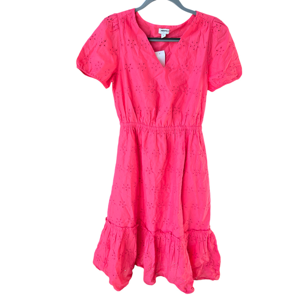 J. Crew Factory Eyelet Midi Dress Size 2 NWT